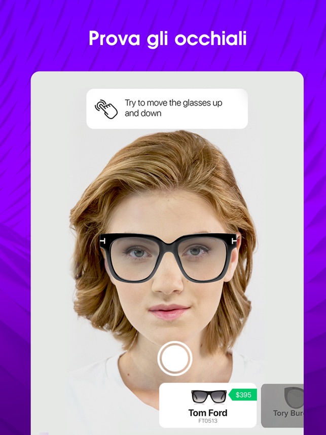 Glasses - prova occhiali live su App Store