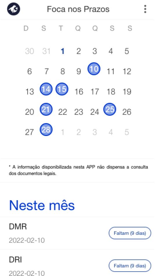 #1. Foca nos Prazos (iOS) By: Paulo Vieira