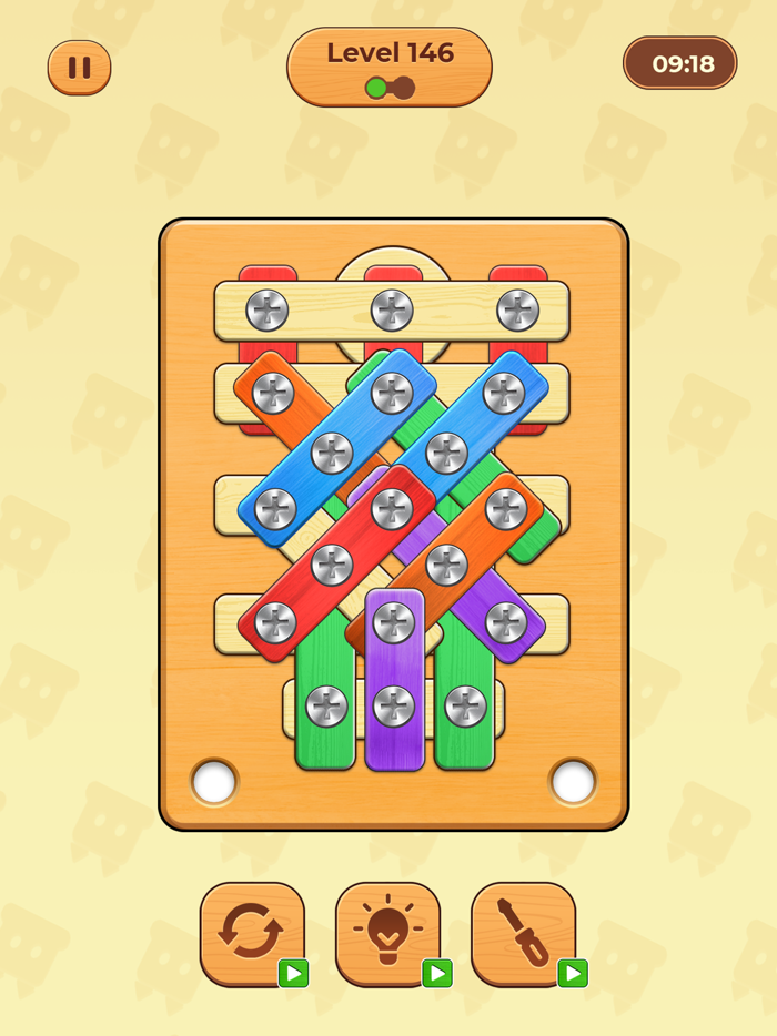 Screw Puzzle Nuts and Bolts