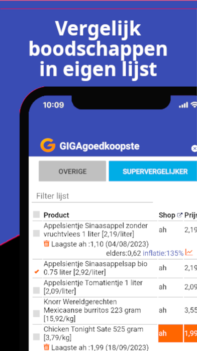 GIGAgoedkoopste Screenshot