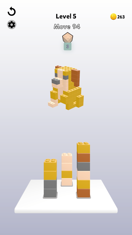 #1. Brick Sort Up (iOS) 由: DK Bilgi Teknolojileri