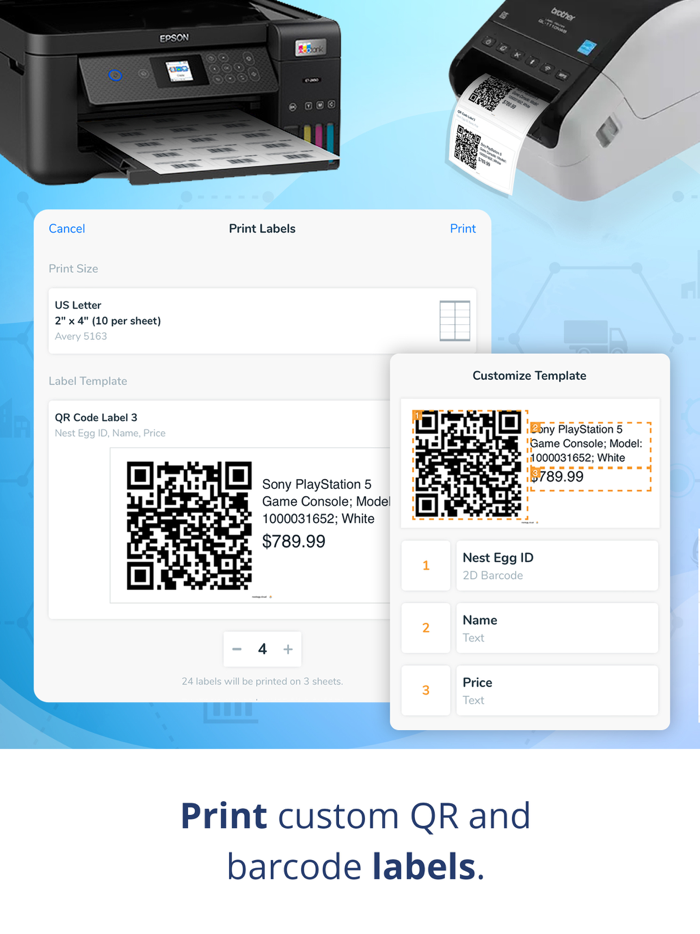 Nest Egg - Inventory In Cloud
