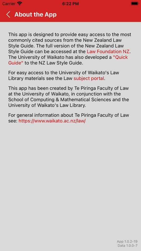 #4. NZ Law Style Guide (iOS) By: Annika Hinze
