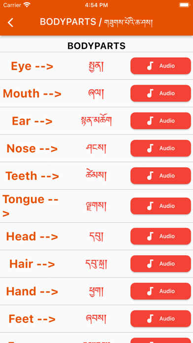 Tibetan Honorific Screenshot