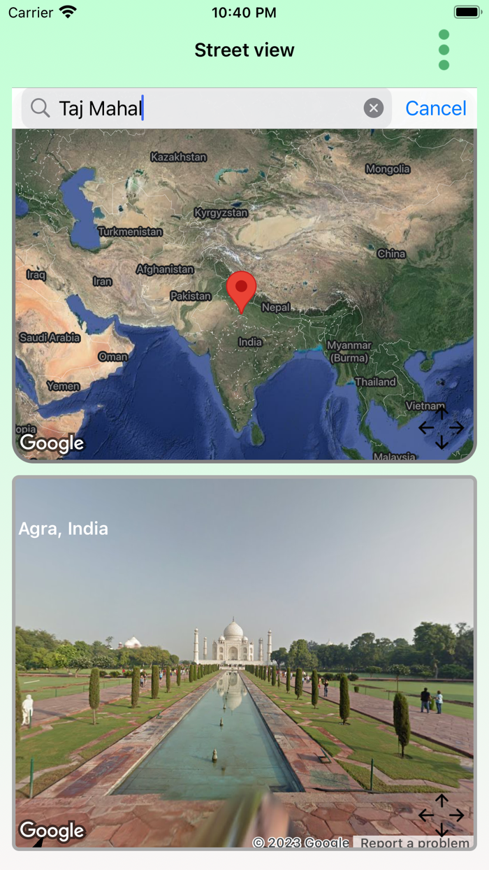 Live Streetview-Street-travel