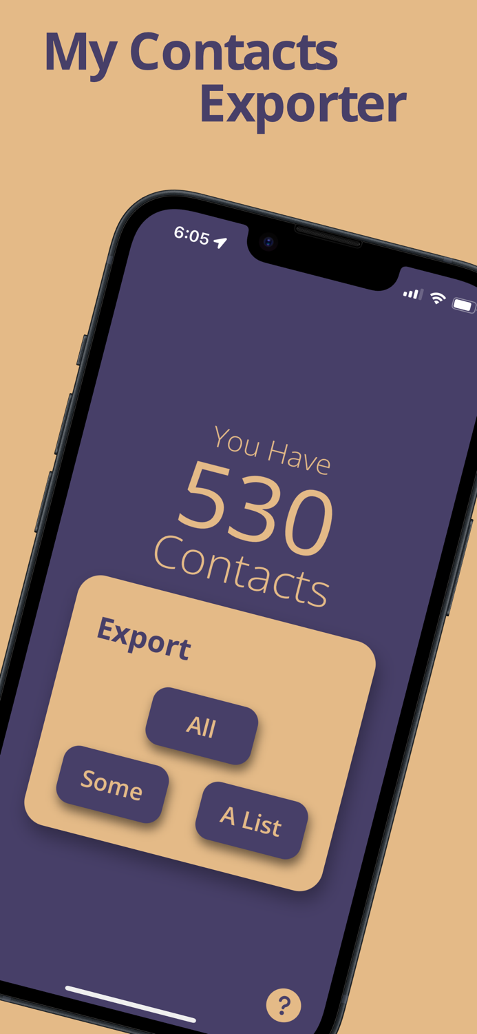 My Contacts Exporter