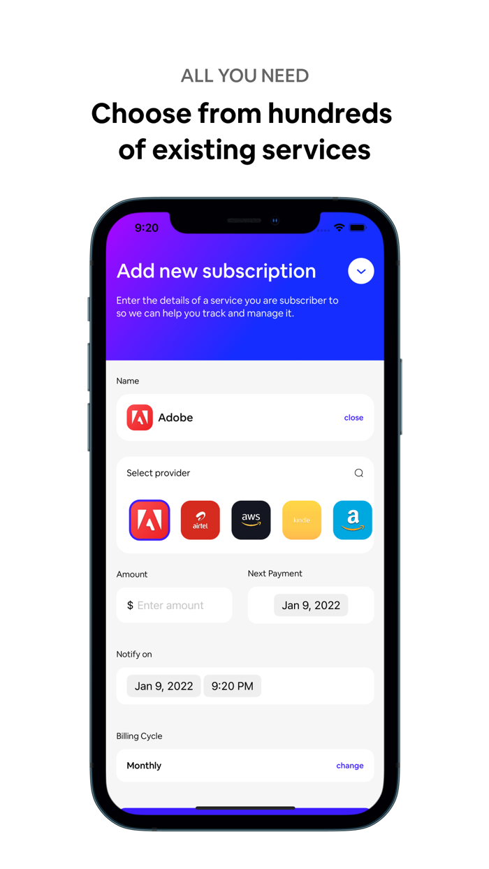 Dinero Subscription Manager