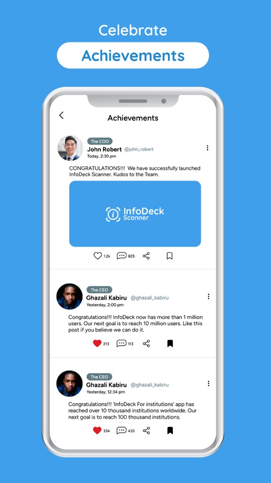 #6. InfoDeck (iOS) Podle: GHAZALI KABIRU