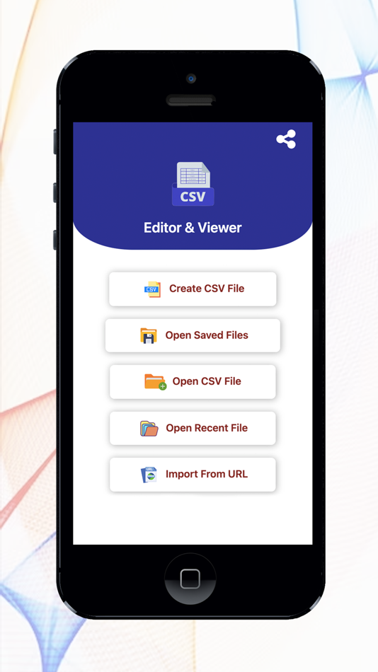 CSV file Create Edit & Viewer - 1.8 - (iOS)