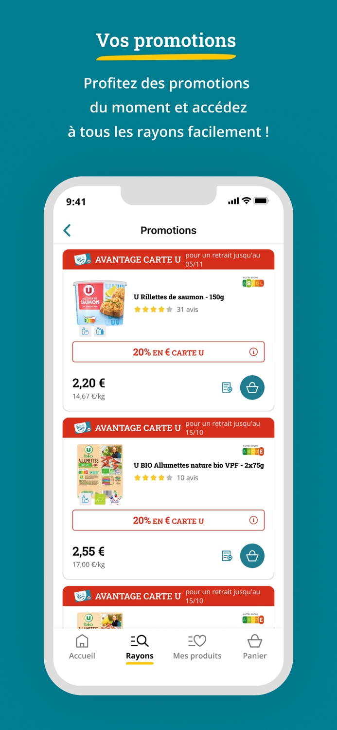 Courses U vos courses en ligne