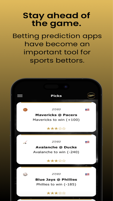 Golden Picks - Betting Tips Screenshot