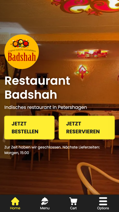 Restaurant Badshah Screenshot