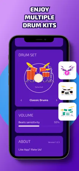 Game screenshot AI Drums: Play Real Drum Music hack
