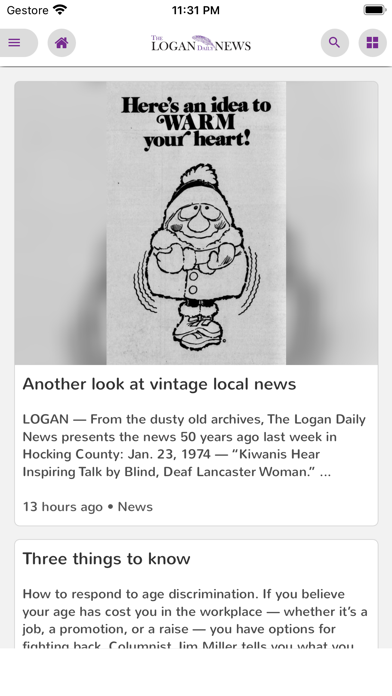Logan Daily News eEdition Screenshot