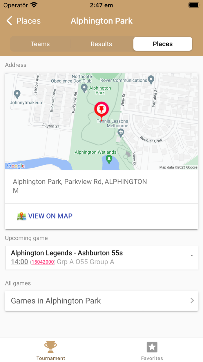 Over45s Soccer League