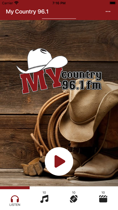 My Country 96.1 Screenshot