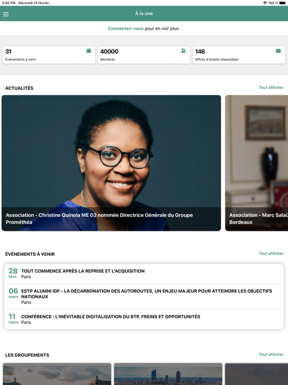 Screenshot #4 pour ESTP Alumni