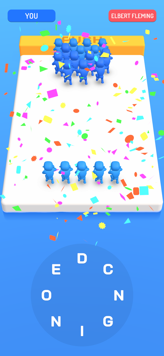 Word Pusher 3D - Ultimate War