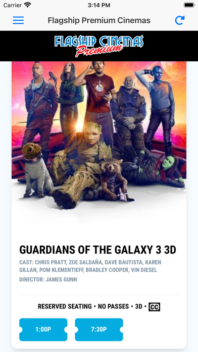 Flagship Premium Cinemas Screenshot