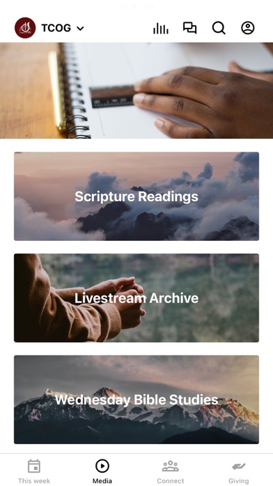 Tupelo Church of God Screenshot