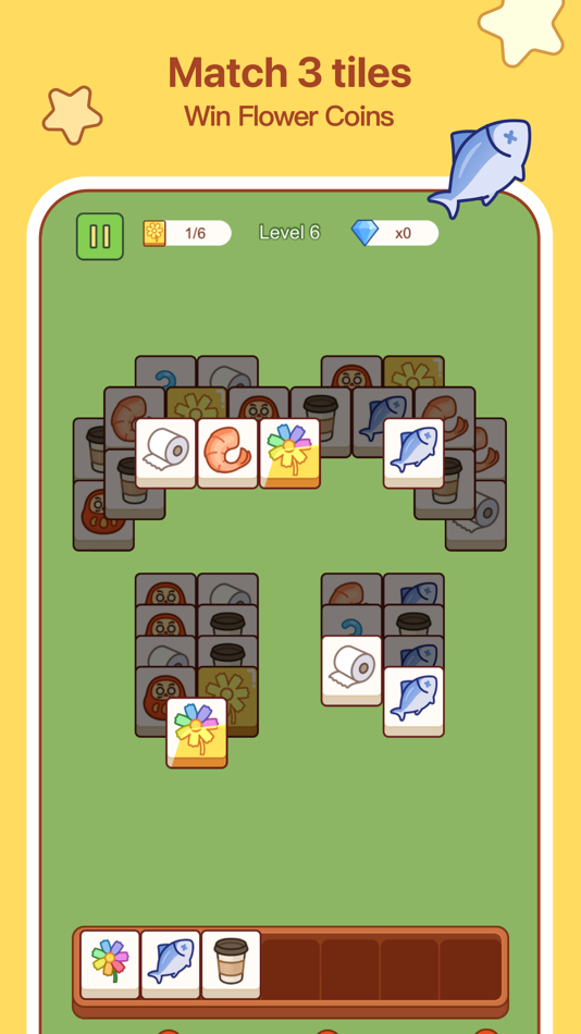 #2. Cats Garden Design - 3 Tiles (iOS) 来自: Peikun Duan