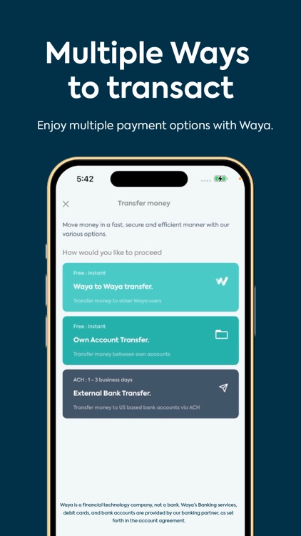 Waya - Mobile Banking screenshot-9