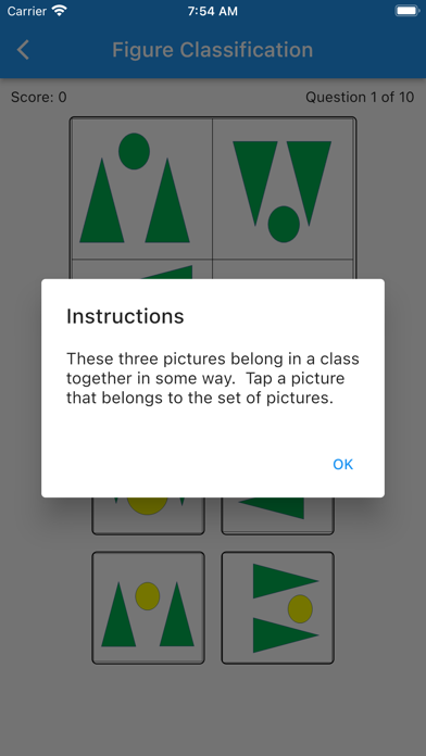 COGAT for Kindergarten Screenshot