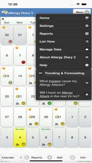 allergy diary 3 iphone screenshot 2