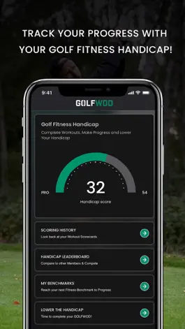 Game screenshot GOLFWOD - Golf Fitness Workout apk