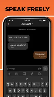 confide - private messenger iphone screenshot 3