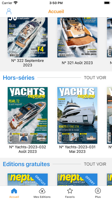 Neptune Yachting Moteur Screenshot
