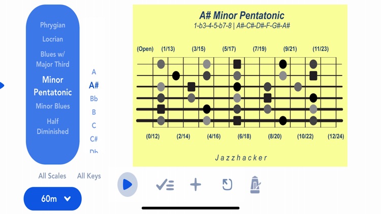 Jazzhacker Scales for Guitar screenshot-6