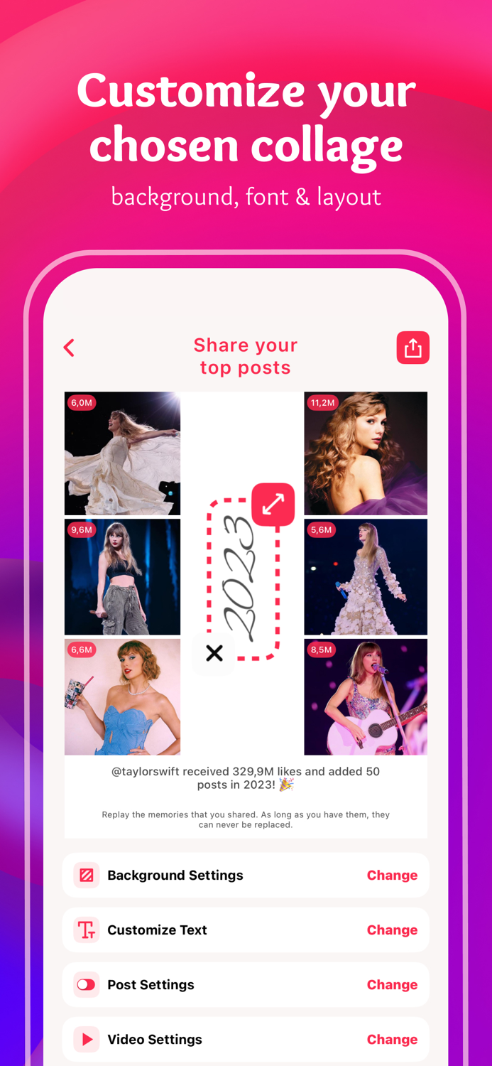 Top 9 Instagram Posts of 2023