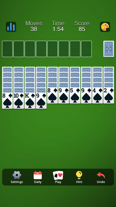Spider Solitaire: Classic Card screenshot 1
