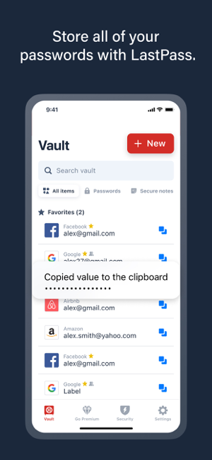 ‎LastPass Passwort-Manager Screenshot