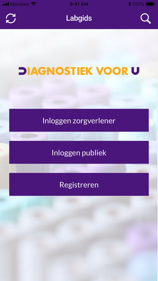 #1. eLabgids voor U (iOS) 由: Stichting Synergos