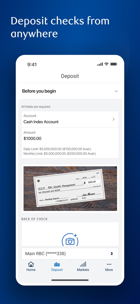 RBC Connect - Finance App | MWM