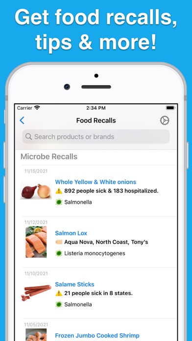 GreenBites - Smart Food Search Screenshot