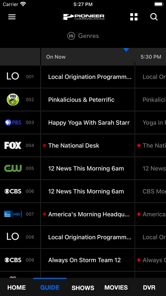 #3. Pioneer Communications (iOS) 由: TiVo Platform Technologies LLC