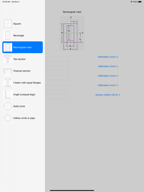 Screenshot #4 pour Calculateur Contrainte Poutre