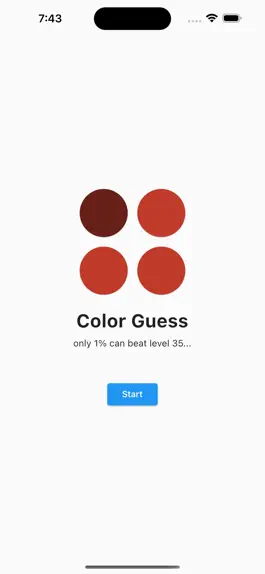 Game screenshot Color Guess - Vision Test mod apk