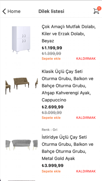 Vinda Mobilya Screenshot