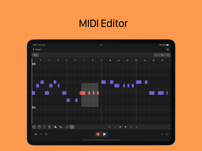 SAND Sequencer for AUv3 MIDI