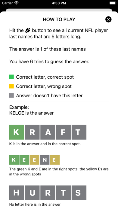 Football Guess Game Screenshot