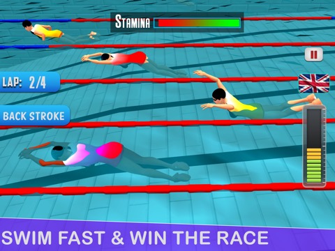 Pool Swimming Race 3Dのおすすめ画像3