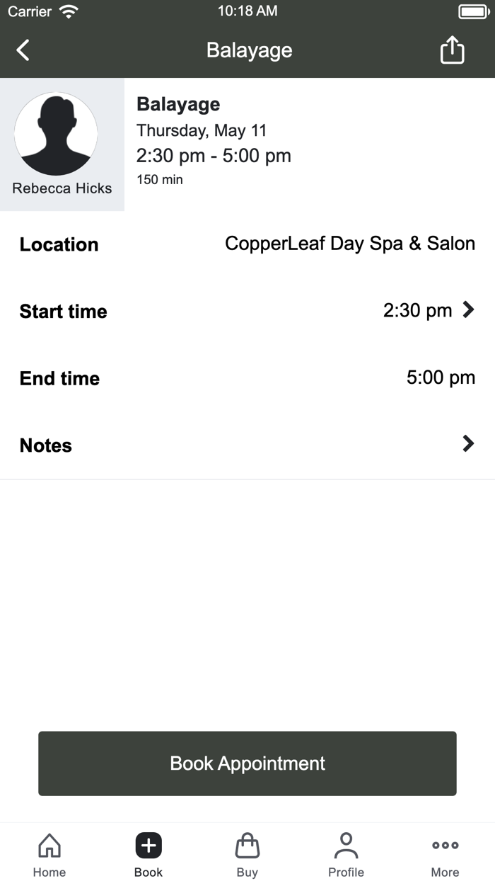 CopperLeaf Day Spa and Salon