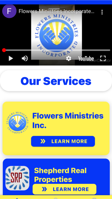 Flowers Ministries, Inc. Screenshot