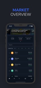 Vision: Crypto Bitcoin Wallet screenshot #2 for iPhone