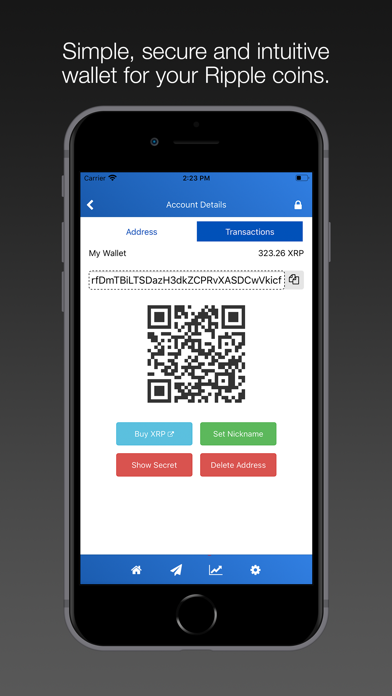 Screenshot #1 pour Portefeuille Ripple