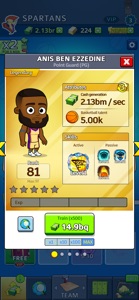 Idle Five - Basketball Manager screenshot #4 for iPhone